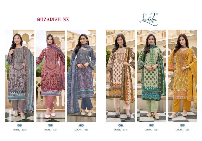 Guzarish Nx By Levisha Lawn Cotton Printed Dress Material Wholesale Shop In Surat
